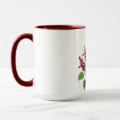Gartenblume - Scharlachroter Salbei Tasse (Links)