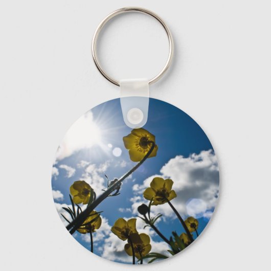 GARTENBLUME SCHLÜSSELANHÄNGER (Vorderseite)