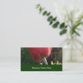 Gartenblume Visitenkarte (Stehend Vorderseite)