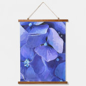 GARTENBLUME WANDTEPPICH MIT HOLZRAHMEN (Vorderseite)