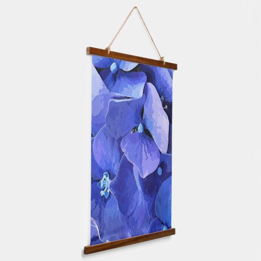 GARTENBLUME WANDTEPPICH MIT HOLZRAHMEN (Gewinkelt)