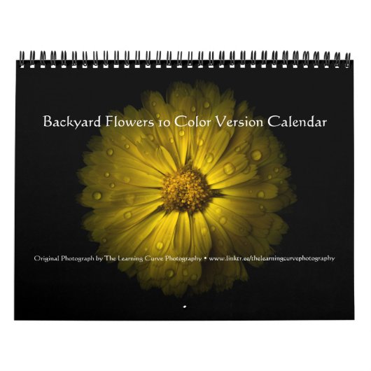 Gartenblumen 10 Farbversion Kalender (Titelbild)