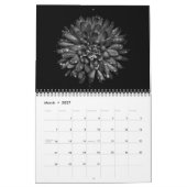 Gartenblumen in Schwarzweiß Nr. 45 Kalender (Mär 2027)
