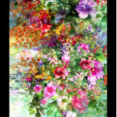 Gartenblumen iPhone hülle