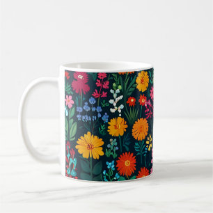 GARTENBLUMEN KAFFEETASSE
