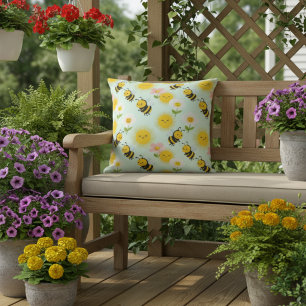 Gartenblumen  kissen