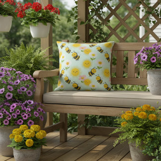 Gartenblumen  kissen