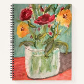 Gartenblumen Notizblock (Vorderseite)