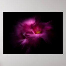 Gartenblumen Nr. 2 Color Flow Version Poster