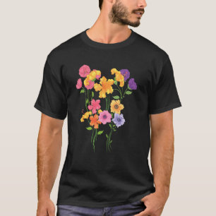 Gartenblumenbotaniker schöne Blumenblüten B T-Shirt