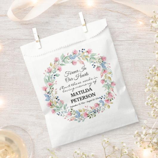 Gartenblumengarten-Gedenkpackung Geschenktütchen (Ausgeschnitten)