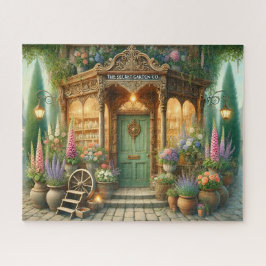 Gartenblumenladen Gärtner-Pflastersteine des Secre Puzzle