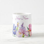 Gartenblüte Lila Blume Kaffeetasse (Mittel)