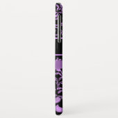 Gartenblüte und Lila Bow Case-Mate iPhone Hülle (Hinten/Links)