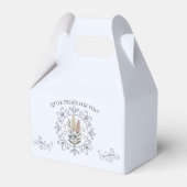 Gartenblüten-Genussbox Geschenkschachtel (Vorderseite)