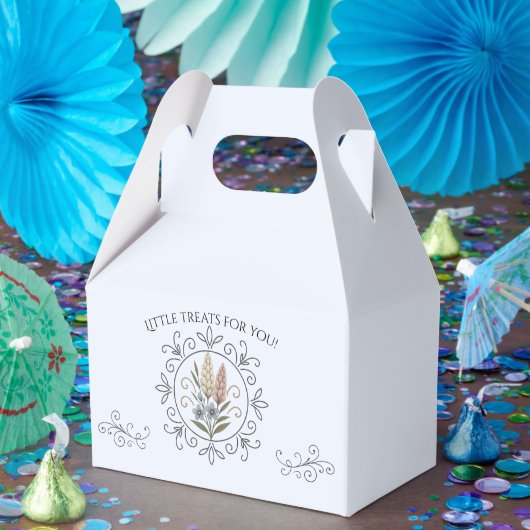 Gartenblüten-Geschenkbox Geschenkschachtel (Party)