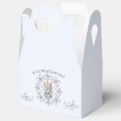 Gartenblüten-Geschenkbox Geschenkschachtel (Geöffnet)