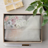 Gartenblütendecoupage Seidenpapier (Geschenk)