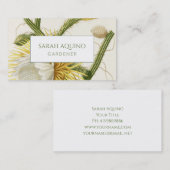 Gartenblütenkaktus Visitenkarte (Vorne/Hinten)