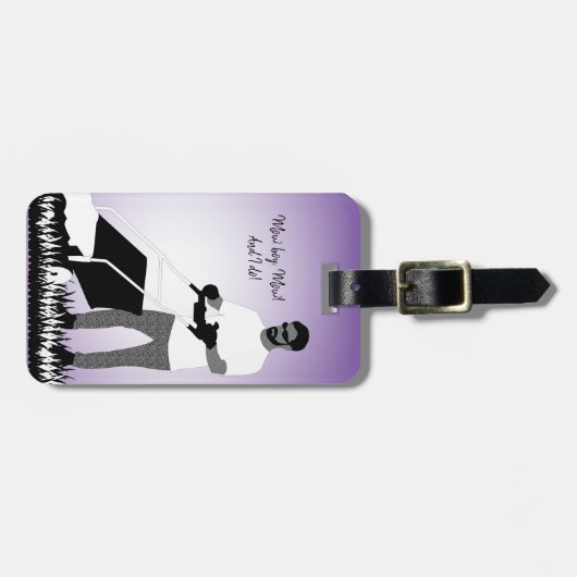 Gartenbock Gepäckanhänger (Vorderseite horizontal)