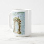 Gartenbogen Kaffeetasse (Vorderseite Links)