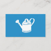 Gartencenter Gartenanlage Gewässer Visitenkarte (Rückseite)