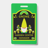 Gartencenter Gnome Ausweis (Rückseite)