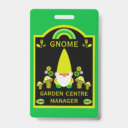 Gartencenter Gnome Ausweis (Vorderseite)