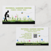 *~* Gartencenter Kinderzimmer Gartenbau Modernisti Visitenkarte (Vorne/Hinten)