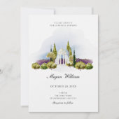 Gartendekoration Brautparty Einladung (Vorderseite)