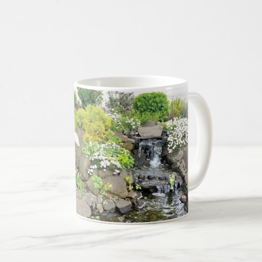 Gartendekoration Kaffeetasse (VorderseiteRechts)