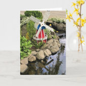 Gartendekoration Karte (Gelbe Blume)