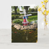 Gartendekoration Karte (Gelbe Blume)