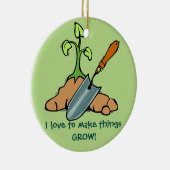 Gartendekoration Keramikornament (Rechts)