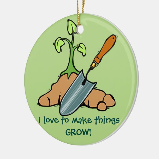 Gartendekoration Keramikornament (Links)