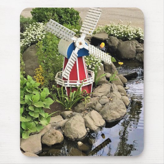 Gartendekoration Mousepad (Vorne)