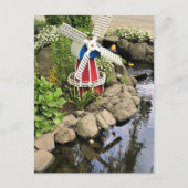 Gartendekoration Postkarte (Vorderseite)