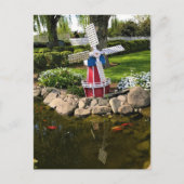 Gartendekoration Postkarte (Vorderseite)