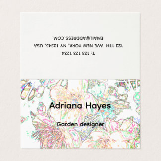 Gartendesigner Visitenkarten