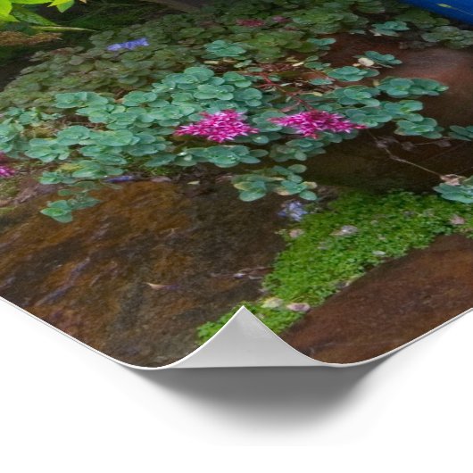 Gartendesigns in unserem Garten Sammamish, 2 Poster (Ecke)