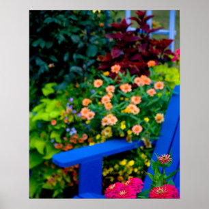 Gartendesigns in unserem Garten Sammamish, Poster