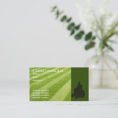 Gartendienstleistungen Visitenkarte (Stehend Vorderseite)