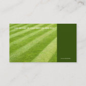 Gartendienstleistungen Visitenkarte (Rückseite)