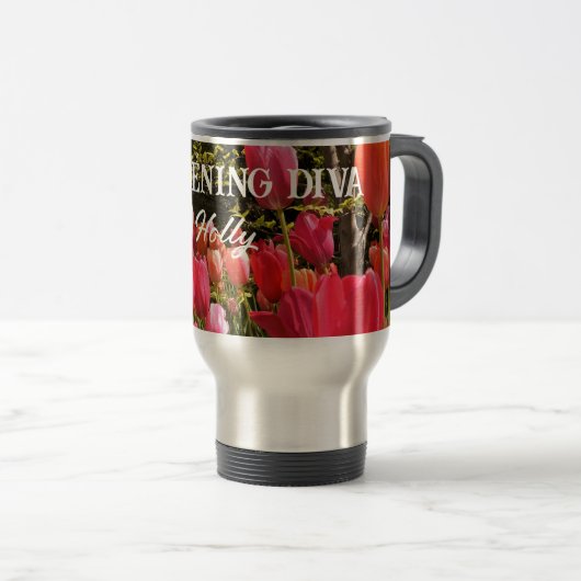 Gartendiva Thermal Tumbler Reisebecher (VorderseiteRechts)