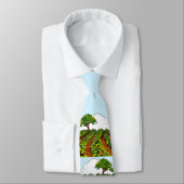 Gartendruck Krawatte (Gebunden)