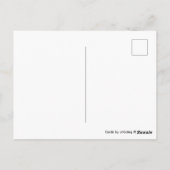 Gartenecke Postkarte (Rückseite)