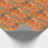 Garteneichhörnchen: Weichteilige Tierwelt Geschenkpapier (Ecke)