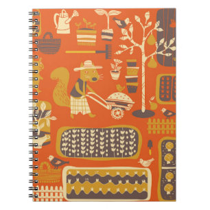 Garteneichhörnchen: Weichteilige Tierwelt Notizblock