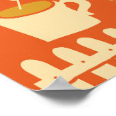 Garteneichhörnchen: Weichteilige Tierwelt Poster (Ecke)