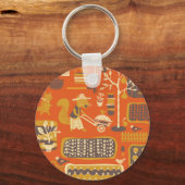 Garteneichhörnchen: Weichteilige Tierwelt Schlüsselanhänger (Vorderseite)